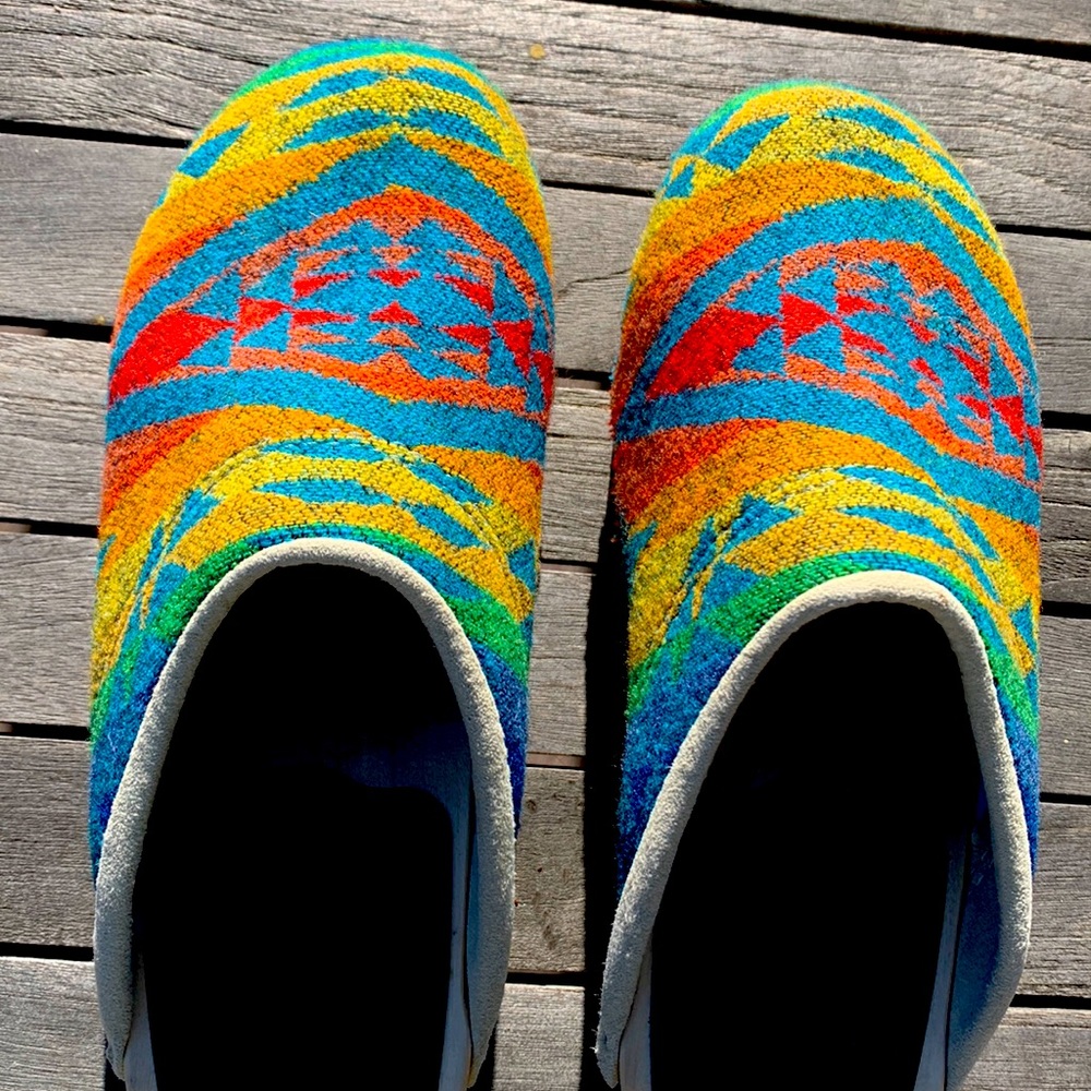 Magnafied Clogs, handmade in Denmark, size 38 (US 7.5), “Santa Fe” style